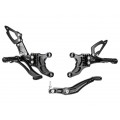 Bonamici Racing Aluminium Rearsets for the Yamaha YZF-R1 2007-2008
